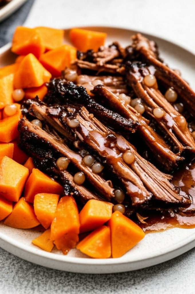 Asian Beef Brisket Crock Pot image