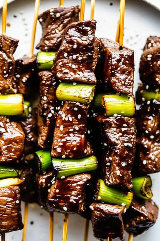 Asian Beef Kabobs image