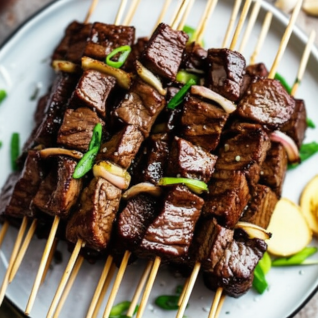 Asian Beef Skewers image