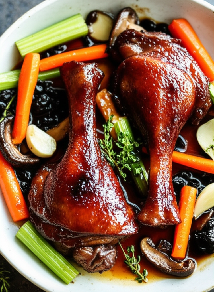 Asian Braised Duck Legs image