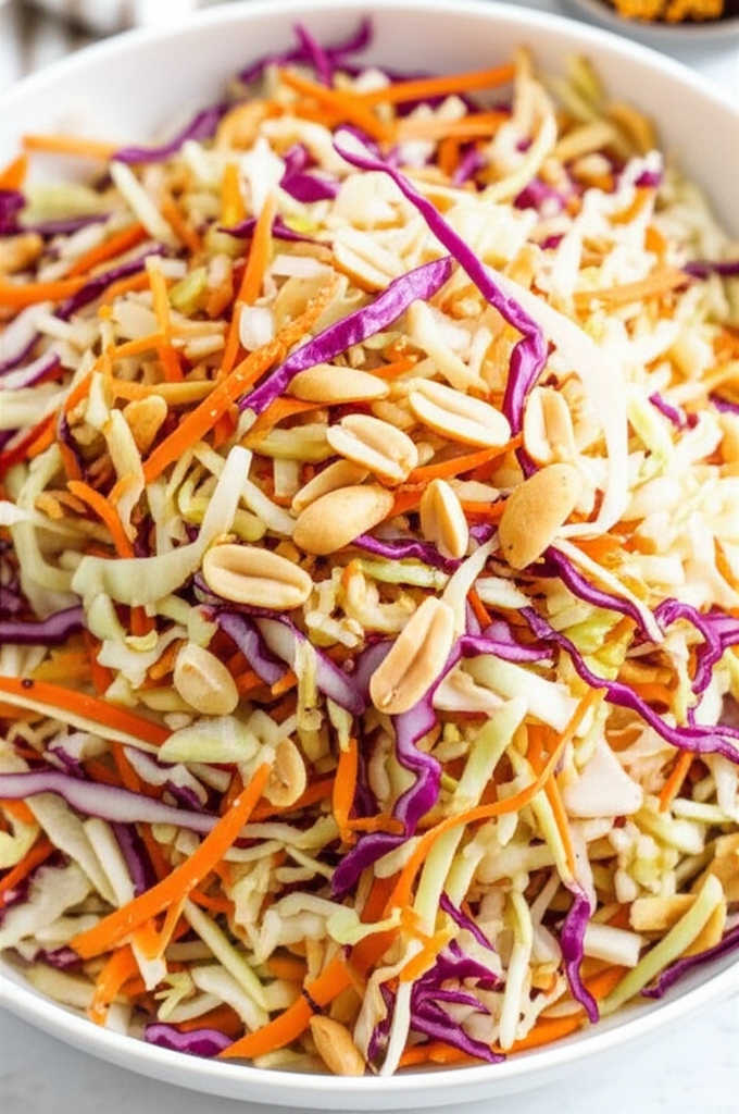 Asian Cabbage Coleslaw image