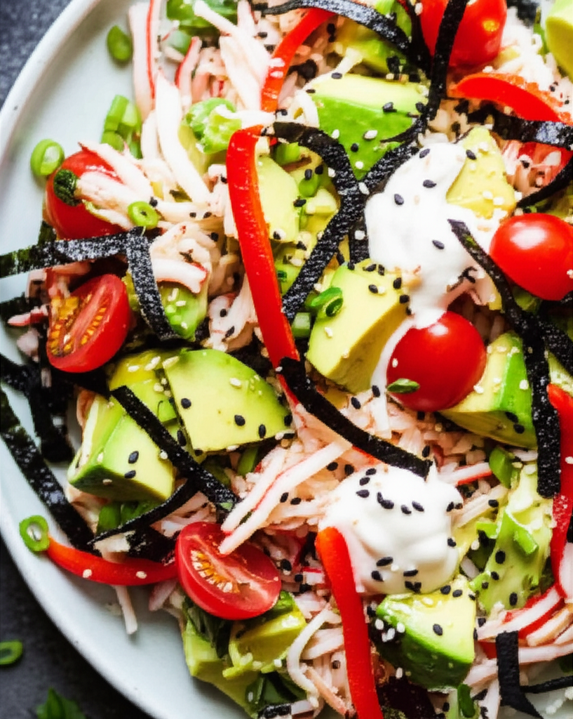 Asian Californian Mexican Faux Crab Salad image