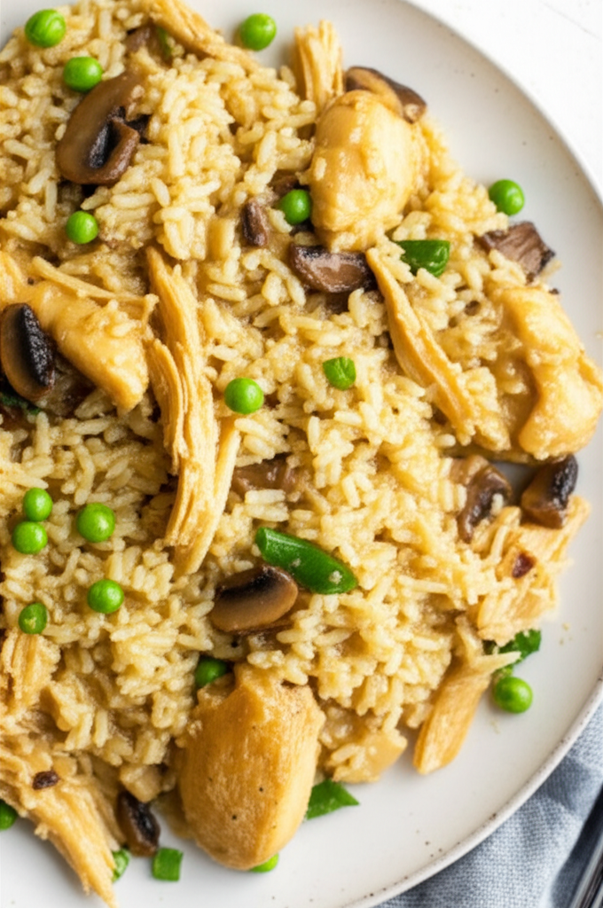 Asian Chicken Rice Bake image