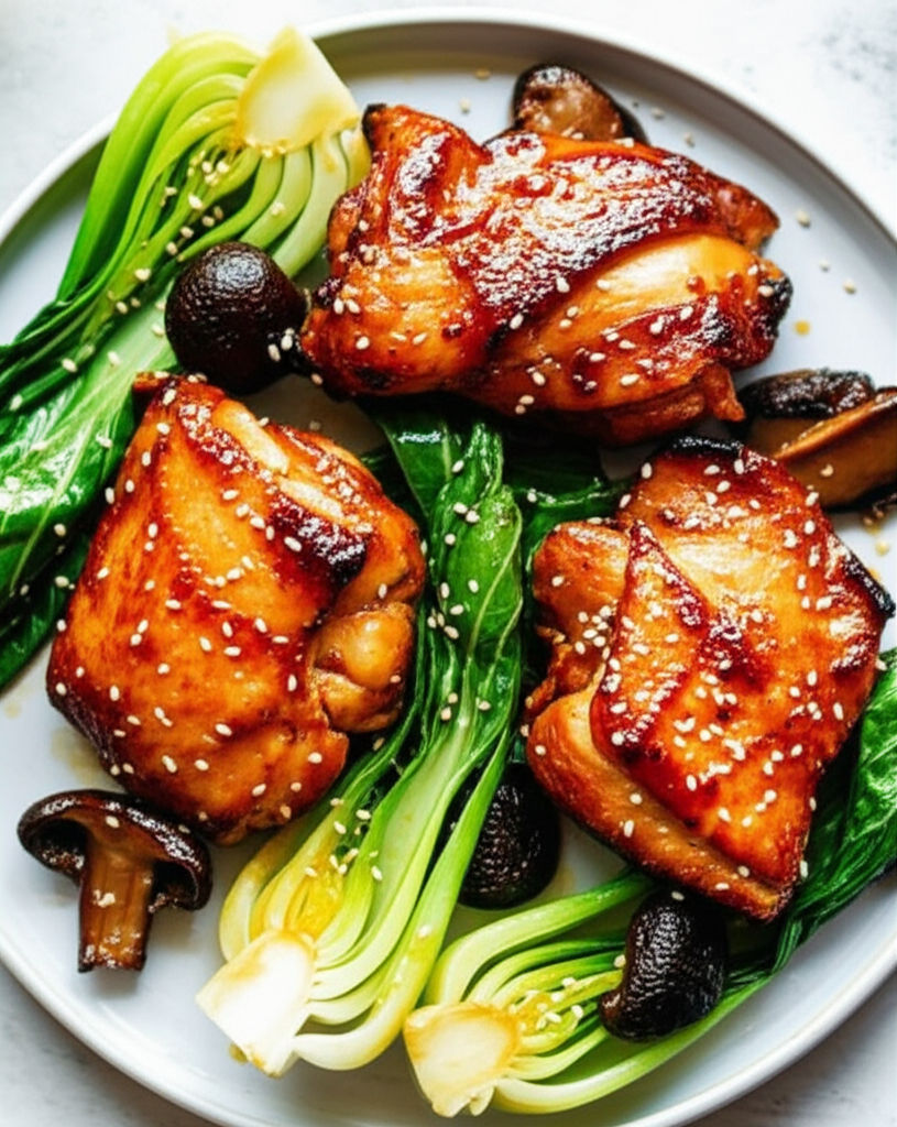 Asian Chicken Vegetables image