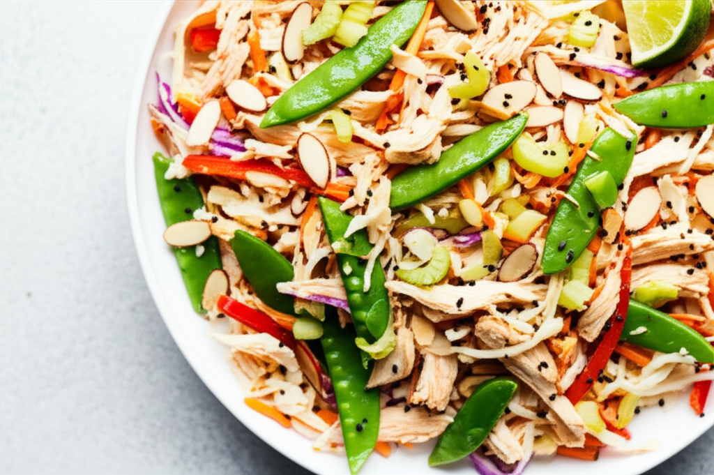 Asian Chicken Cole Slaw image