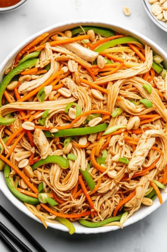 Asian Chicken Noodle Salad image