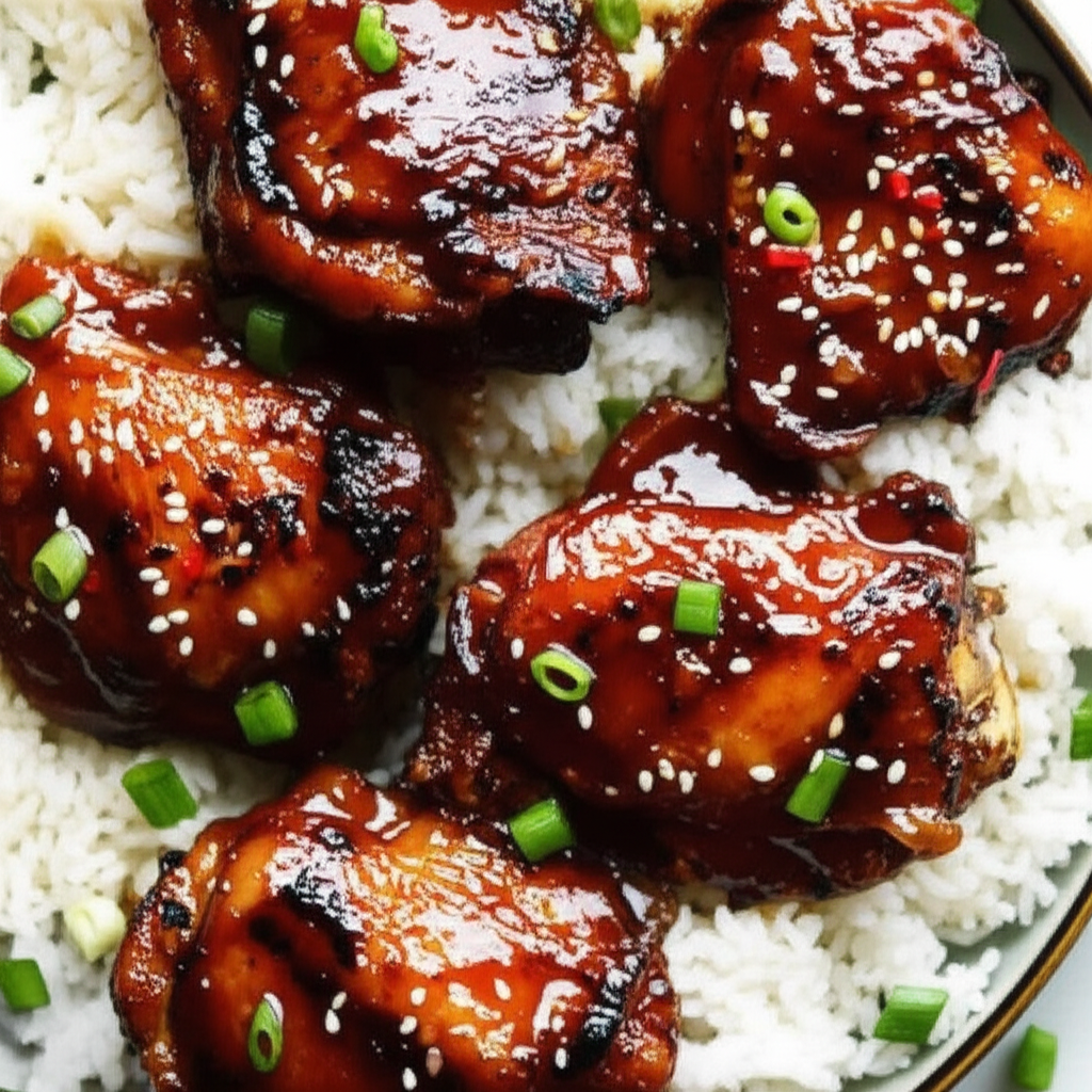 Asian Chicken Thighs image