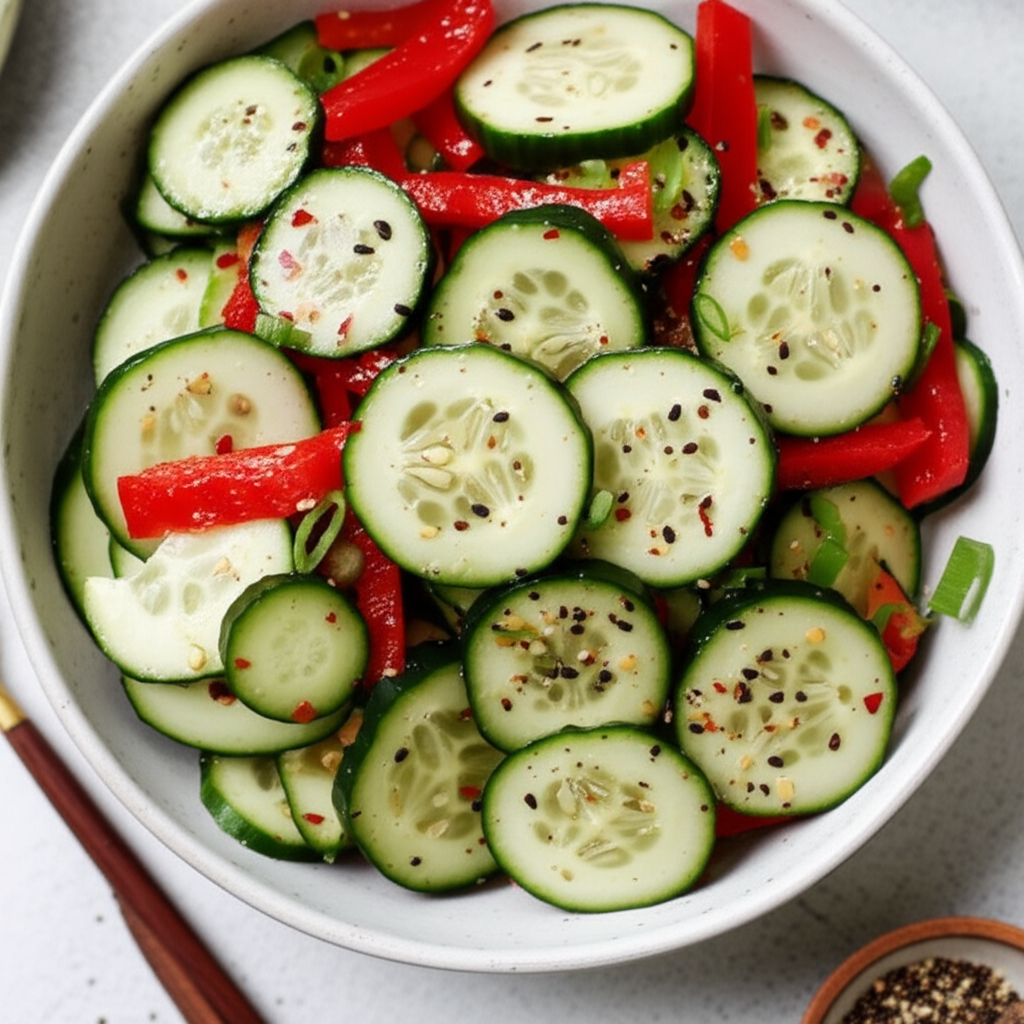 Asian Cucumber Salad image