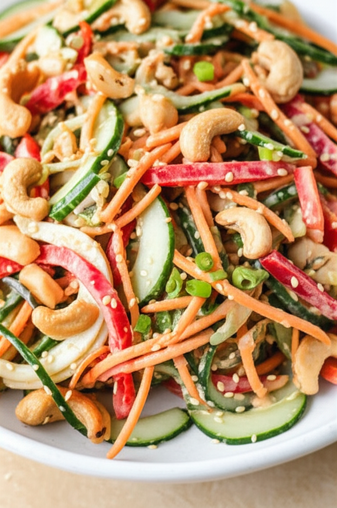Asian Cucumber Slaw image