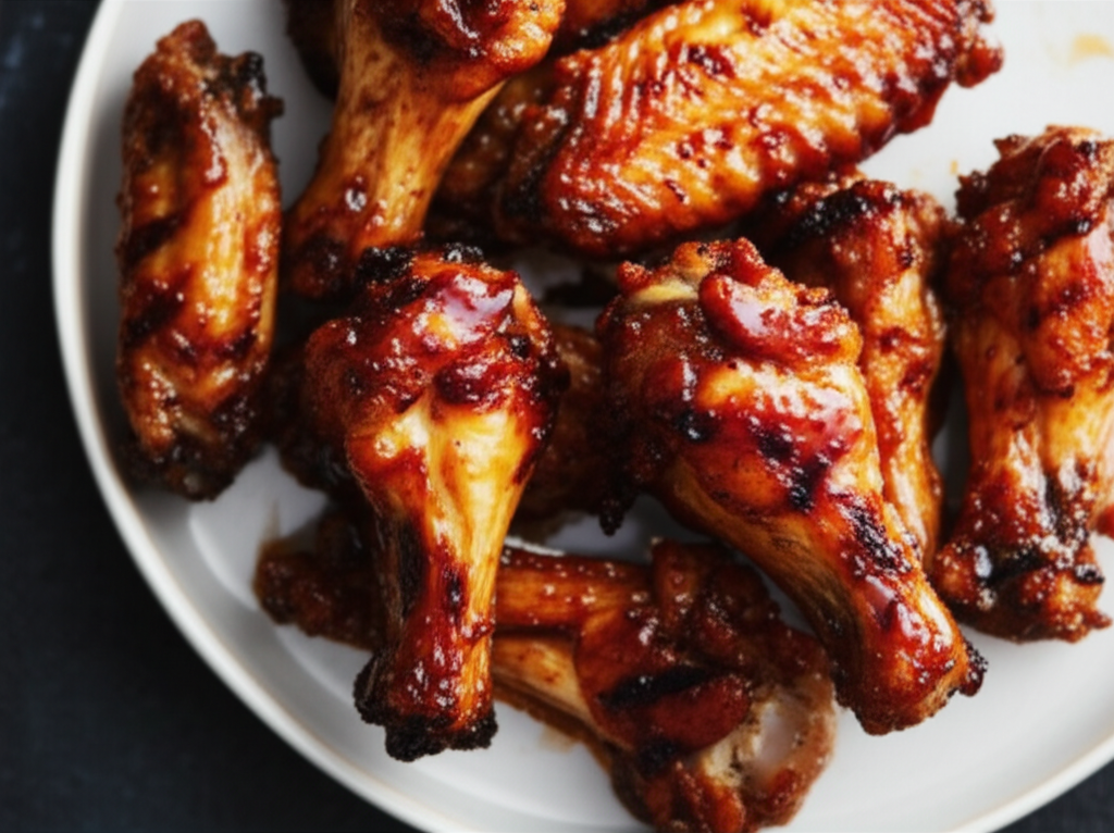 Asian Enough Grilled Chicken Wings image