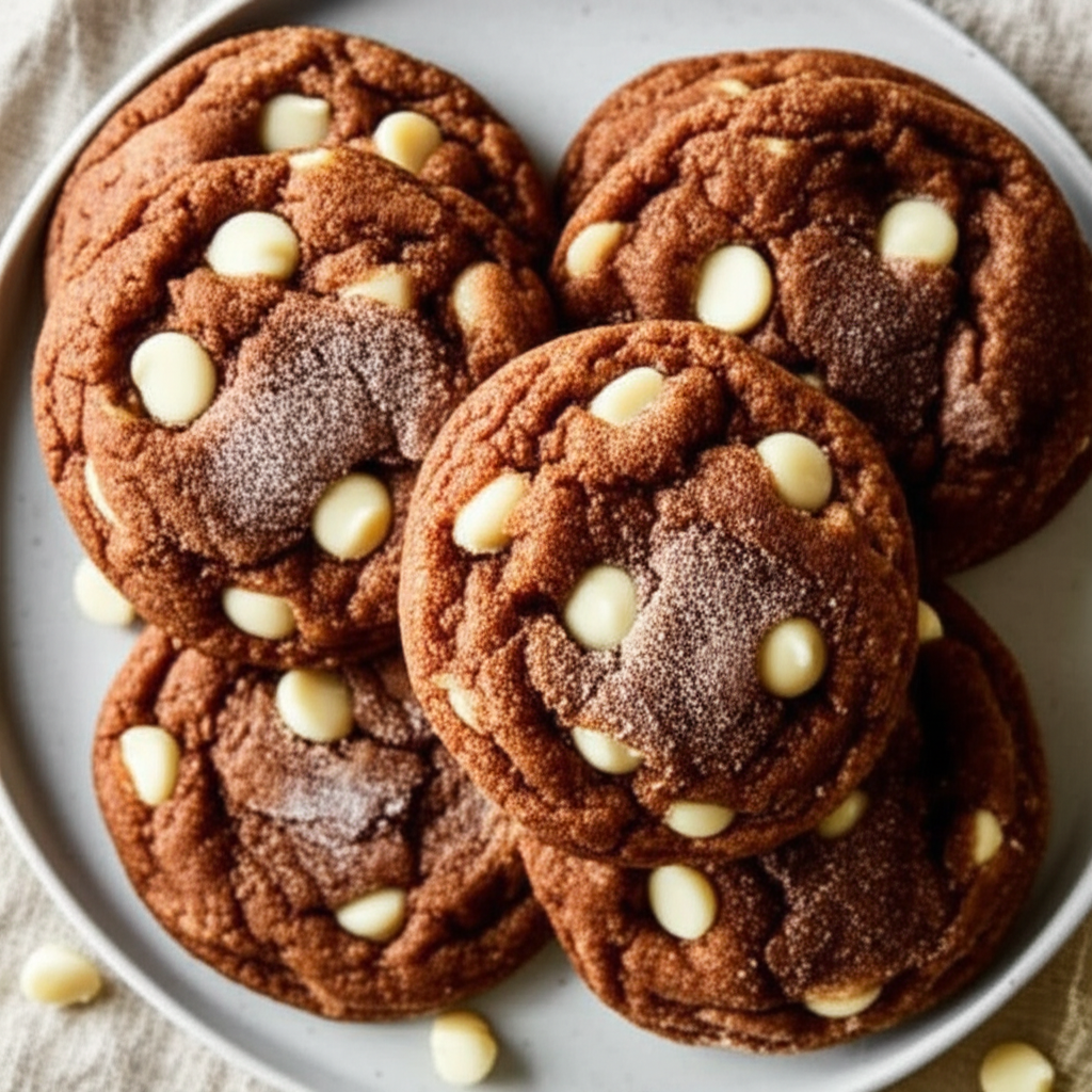 Gingersnaps With White Chocolate Chips image