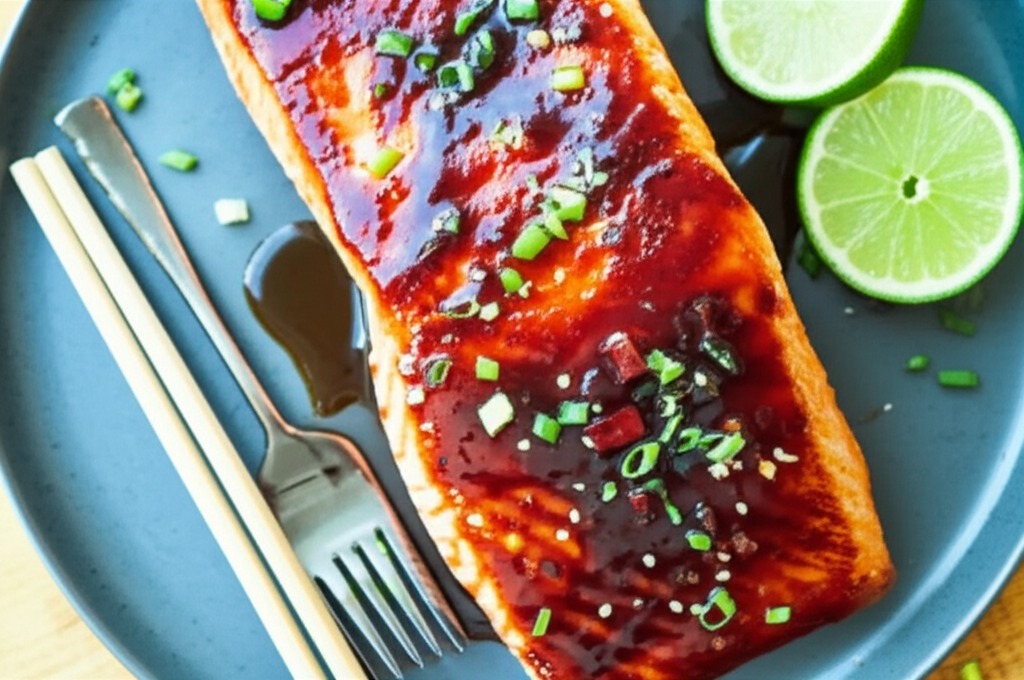 Asian Glazed Salmon image