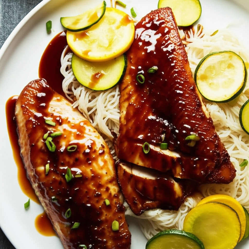 Asian Glazed Tilapia image
