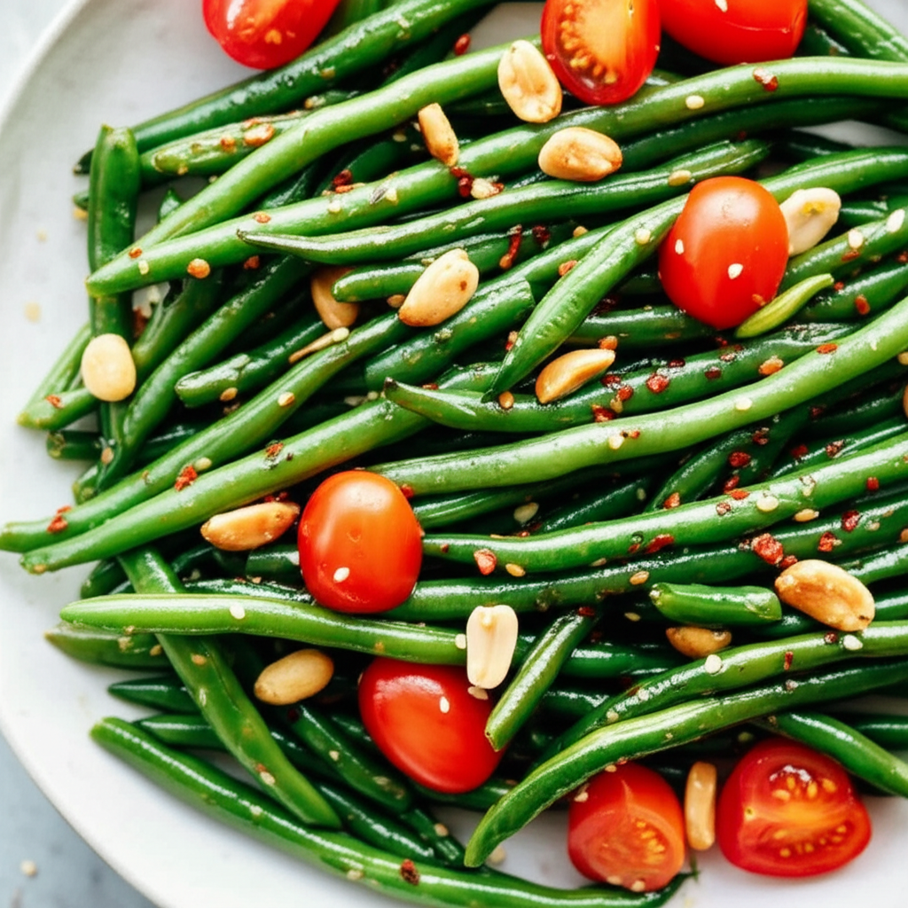 Asian Green Bean Salad image