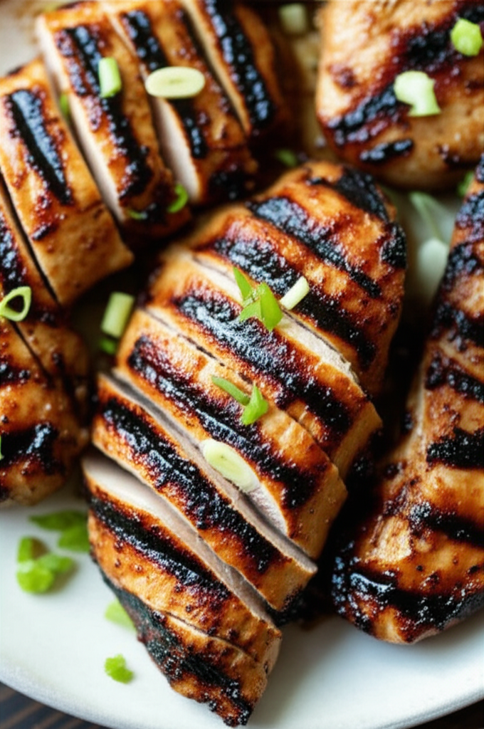 Asian Grilled Chicken Breasts image