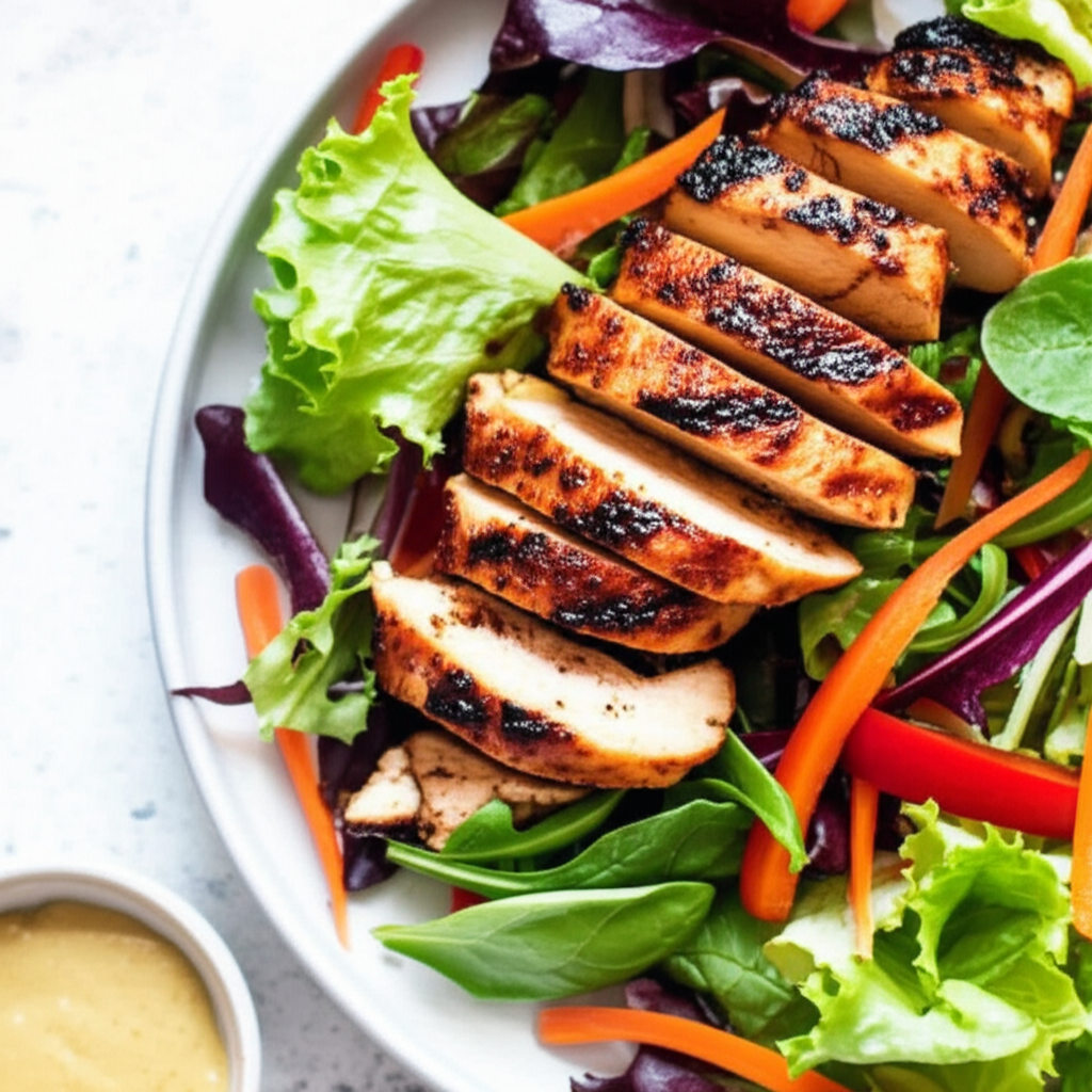 Asian Grilled Chicken Salad image