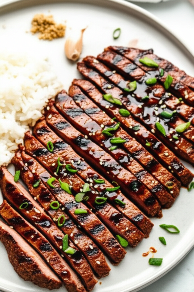 Asian Grilled Flank Steak image