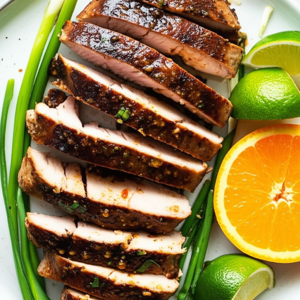 Asian Grilled Pork Tenderloin image