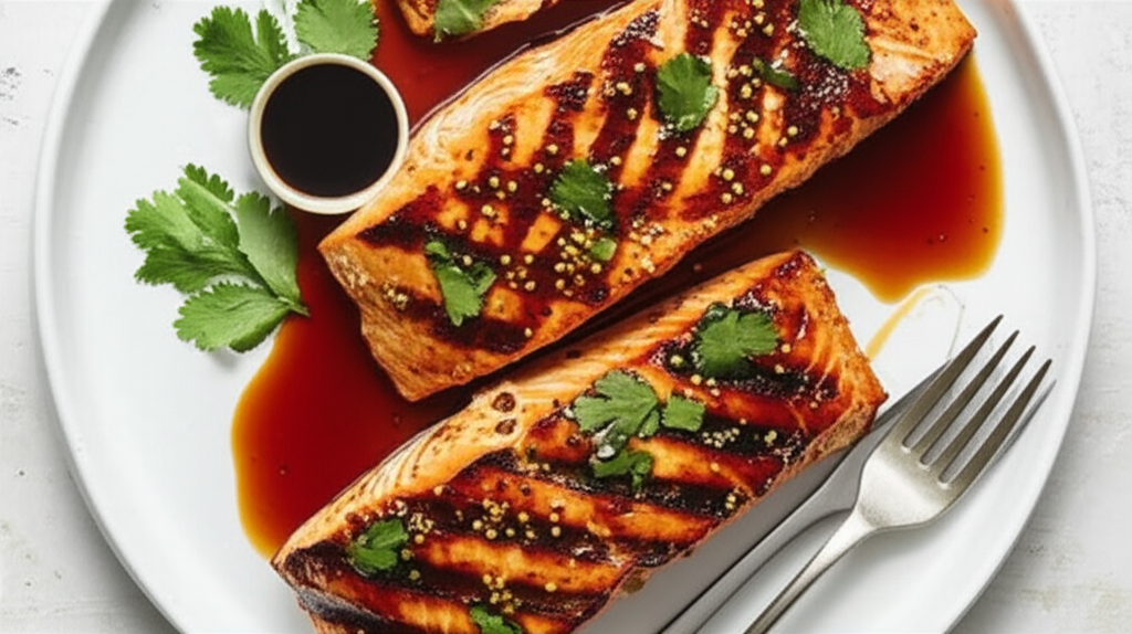 Asian Grilled Salmon image