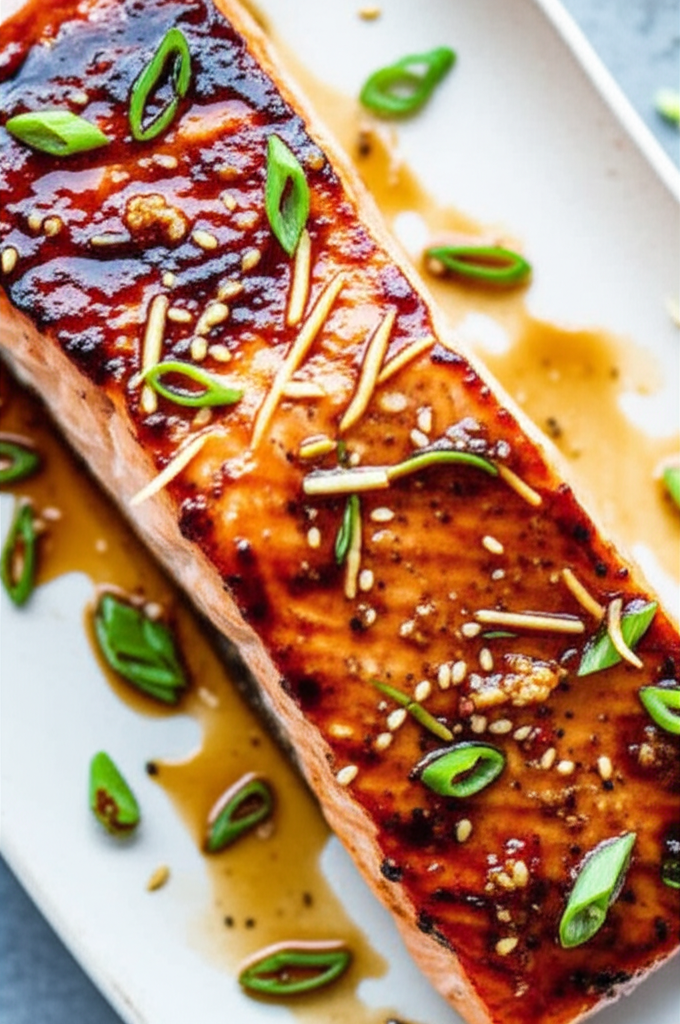 Asian Grilled Salmon Low Carb Fabulous image