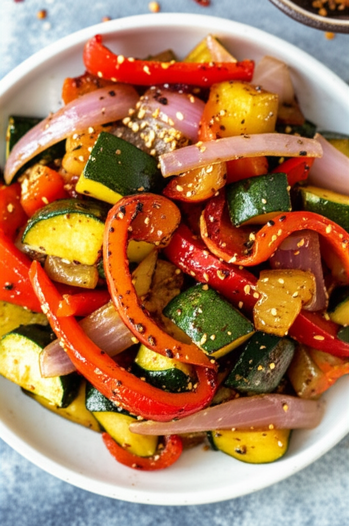 Asian Grilled Vegetables image