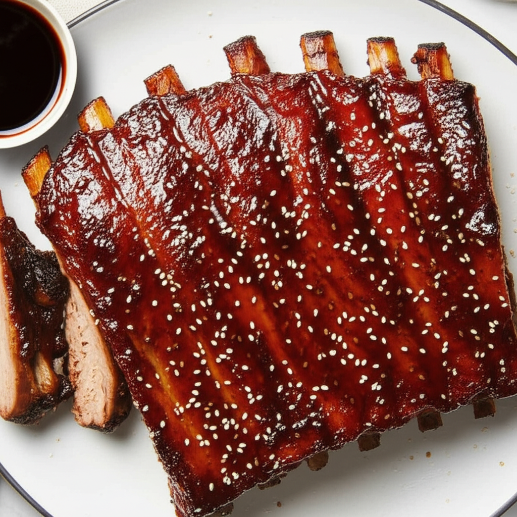 Asian Hoisin Pork Ribs image