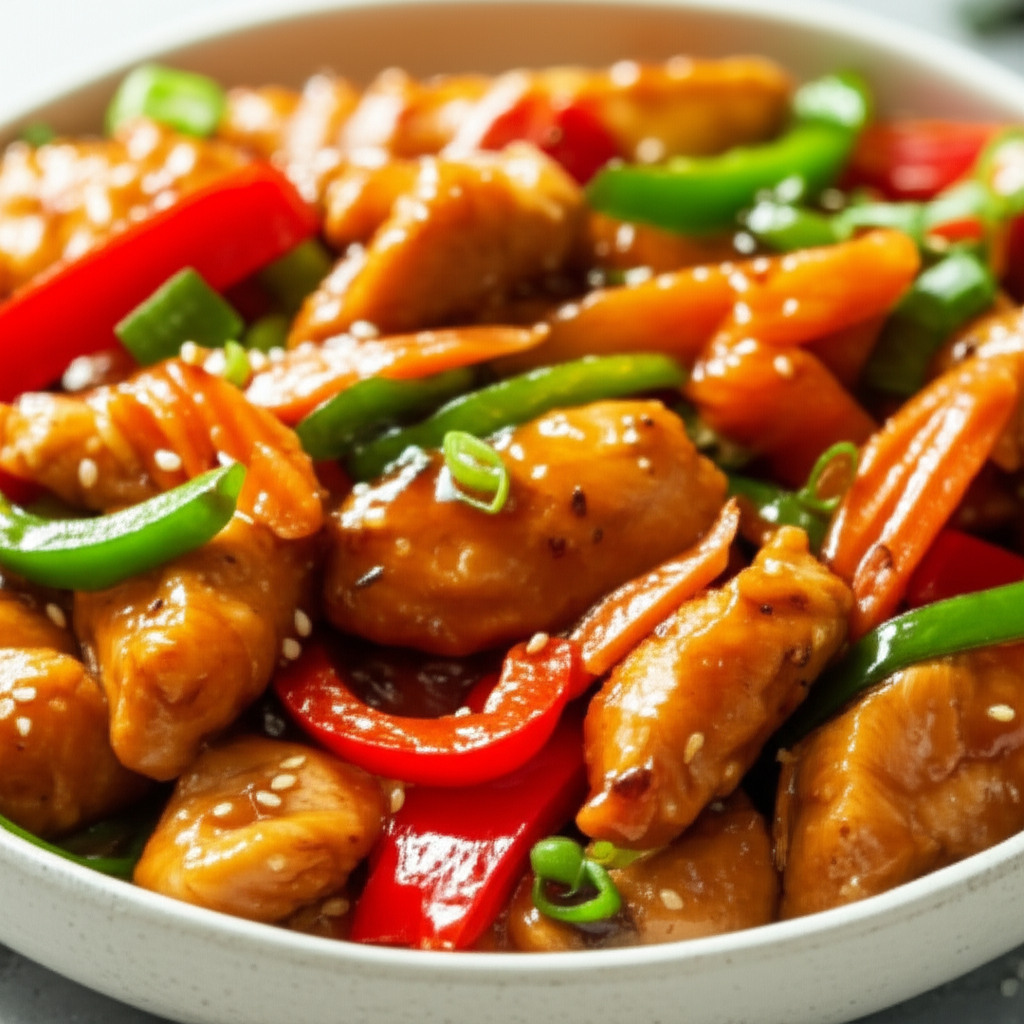 Asian Honey Chicken image