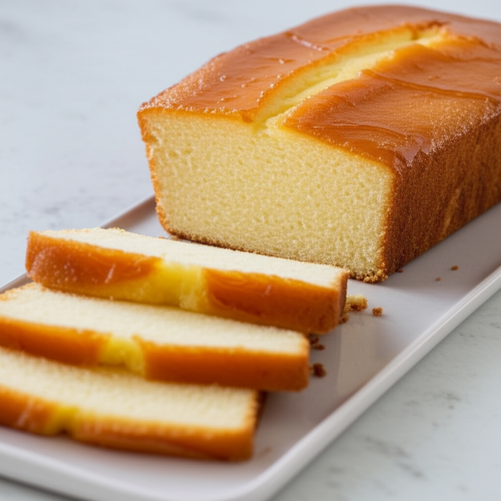 Asian Honey Chiffon Cake Japanese Taiwanese image