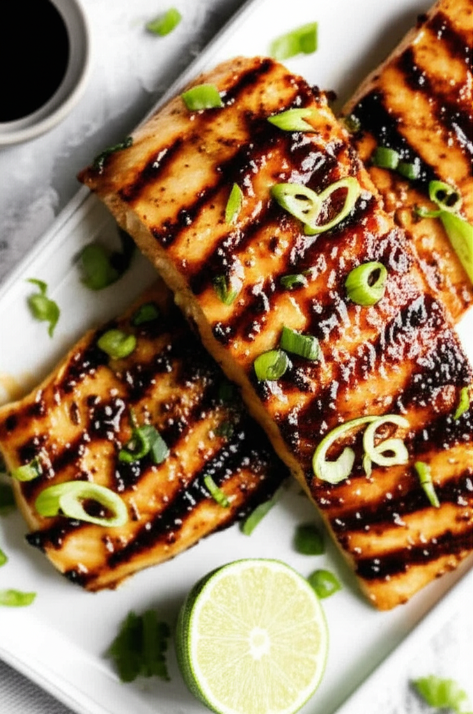 Asian Honey Grilled Fish image