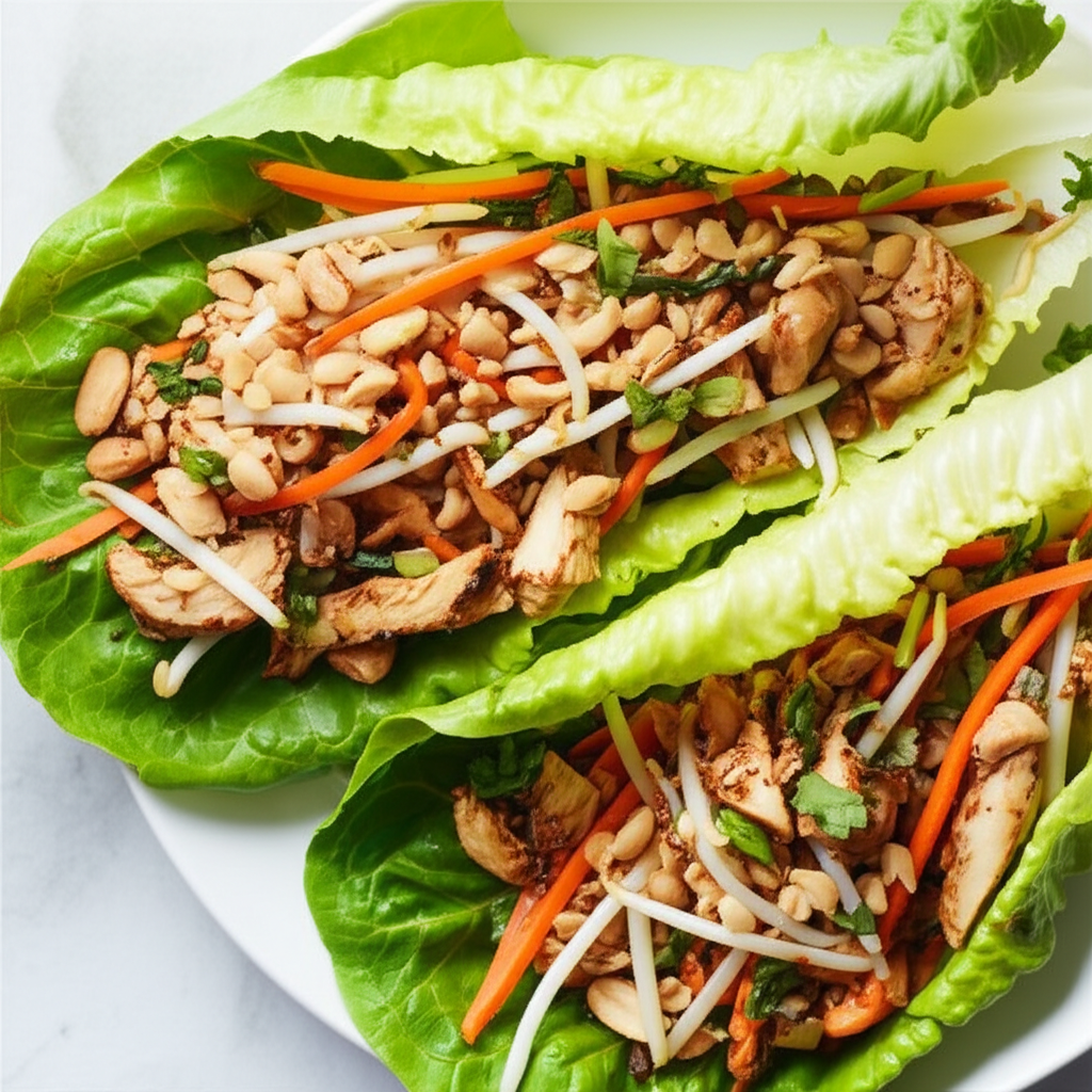 Asian Lettuce Wraps image