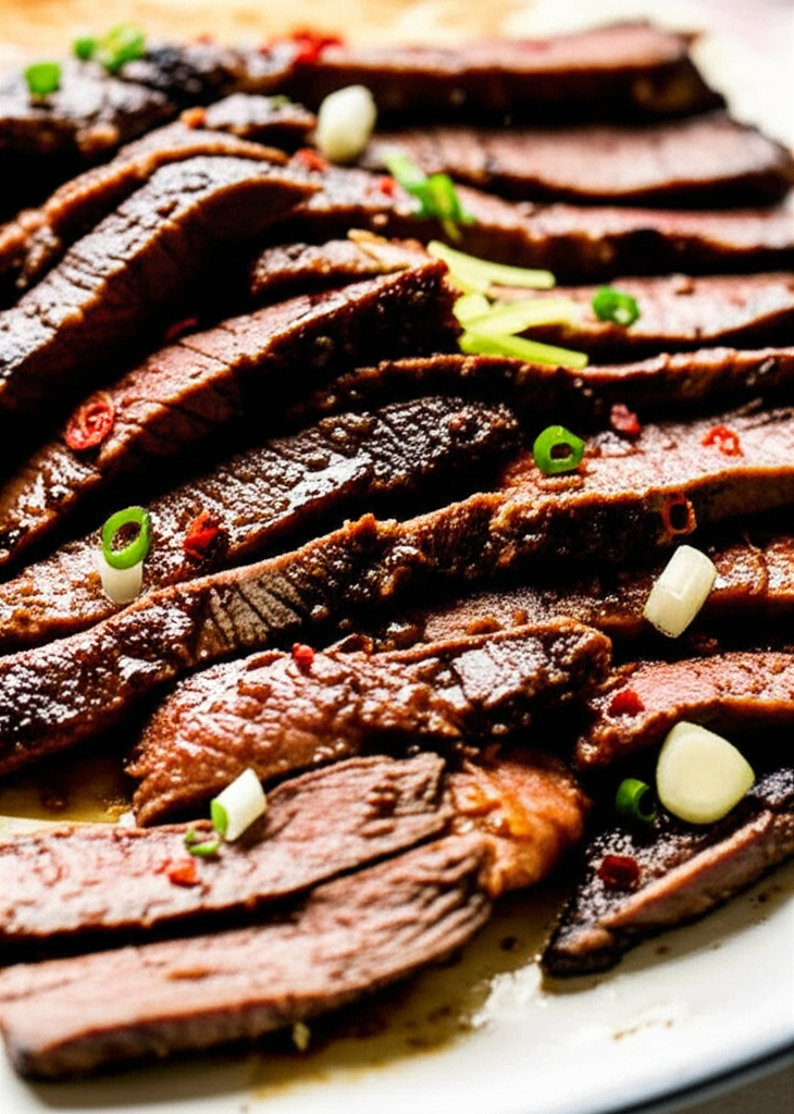 Asian Marinated Flank Steak image