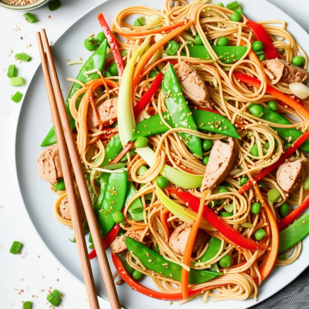 Asian Noodle Salad image