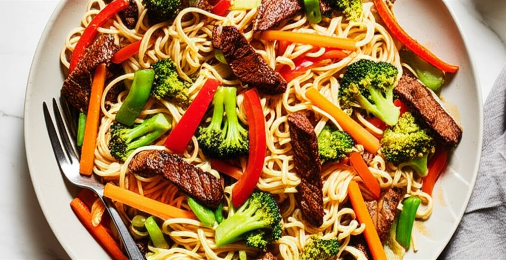 Asian Noodle Skillet image