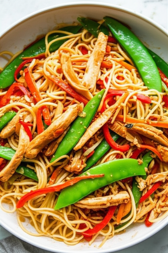 Asian Noodle Stir Fry image