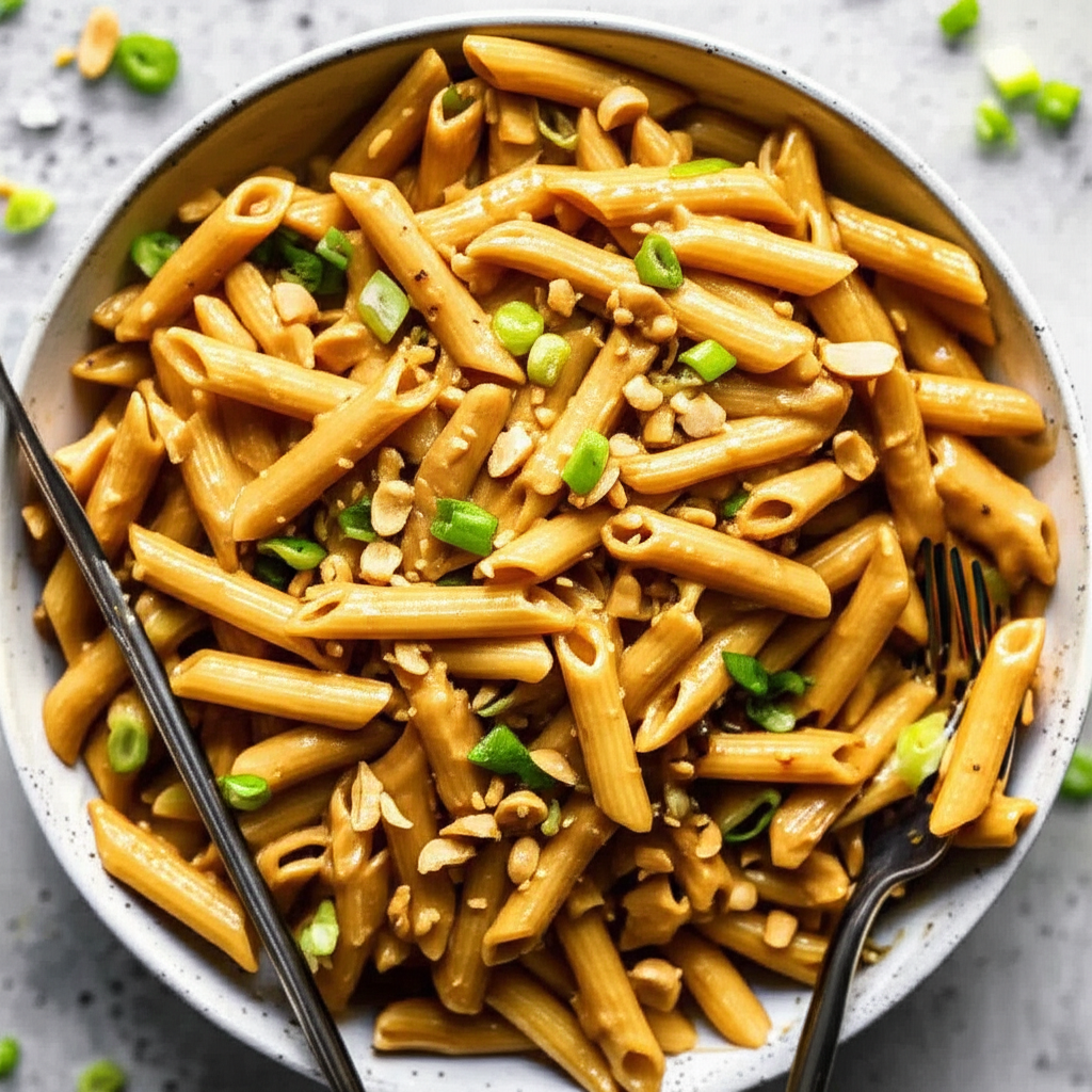 Asian Peanut Pasta image
