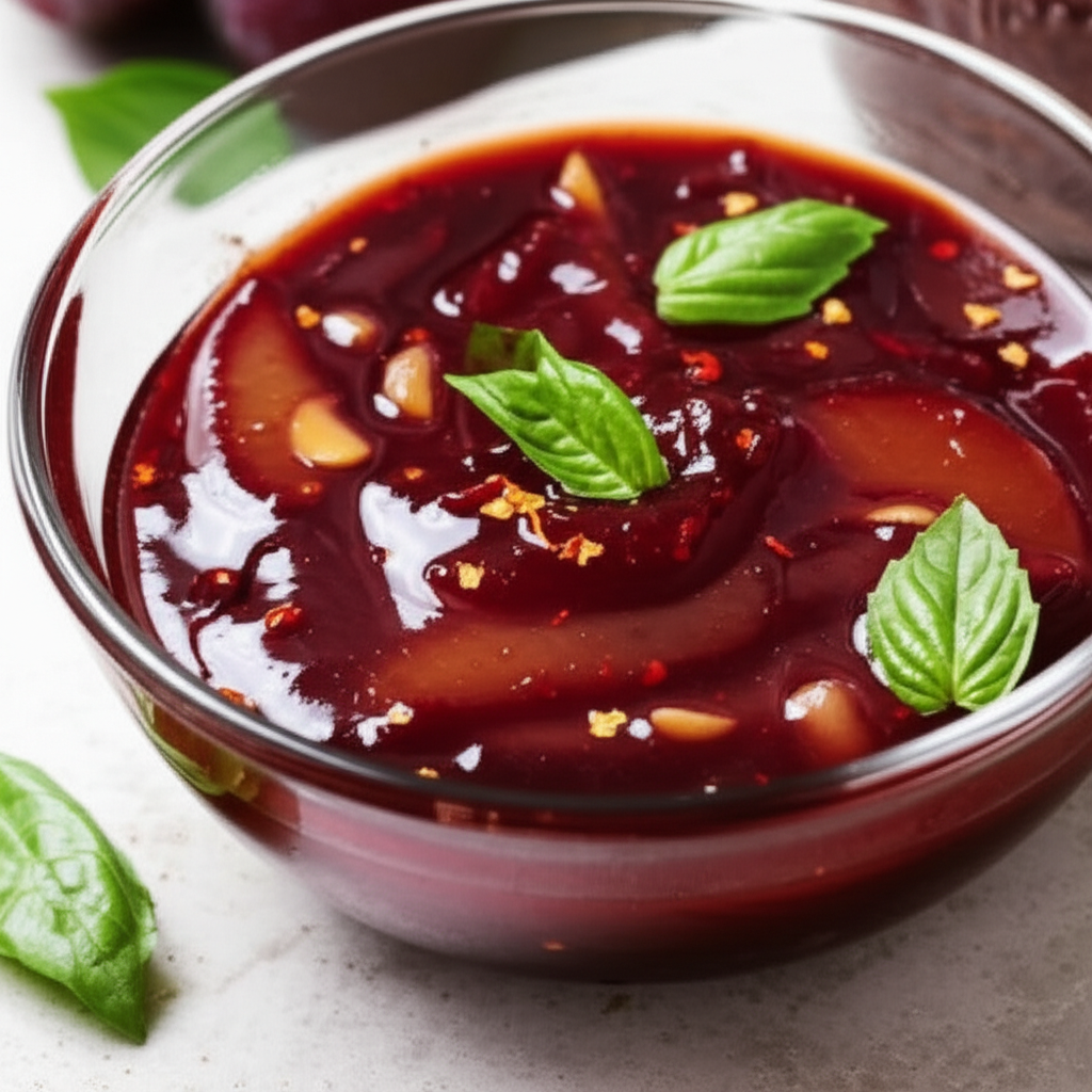 Asian Plum Sauce For Canning image