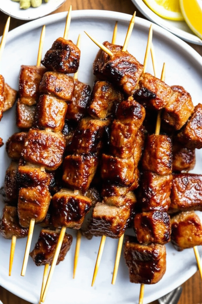 Asian Pork Marinade For Kebabs image
