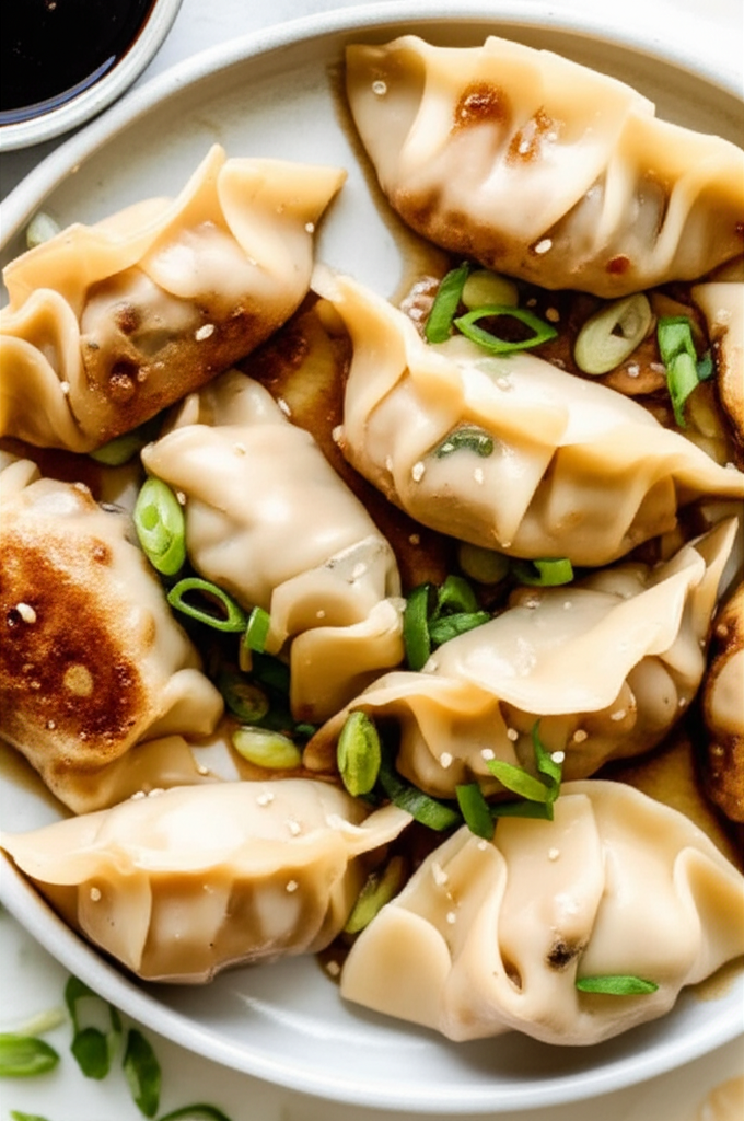 Asian Pork Dumplings 2 image