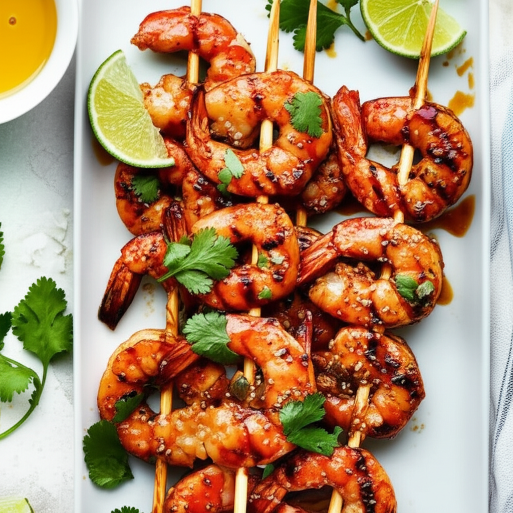 Asian Prawn Brochette image