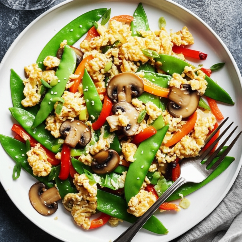 Asian Scrambled Eggs image