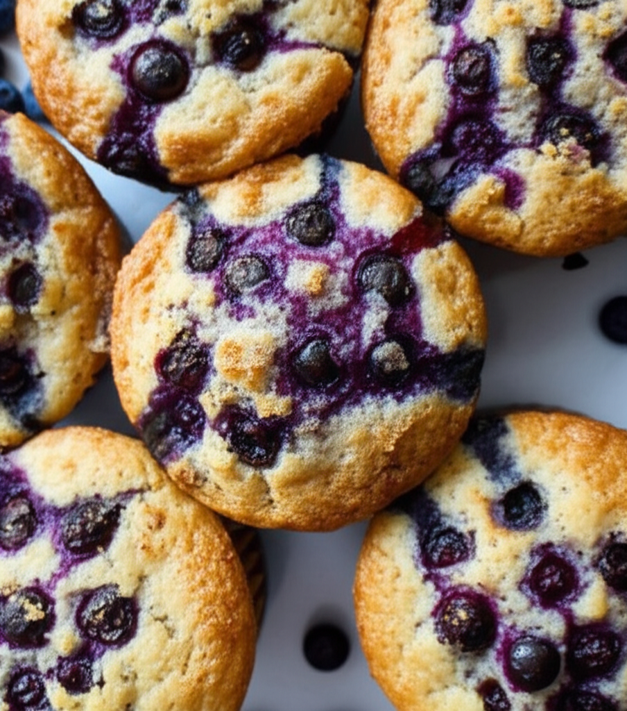 Grammy Nell S Blueberry Muffins image