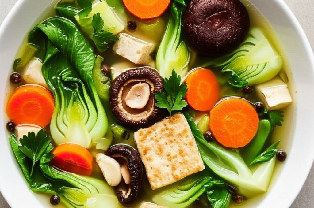Asian Soup Stock image