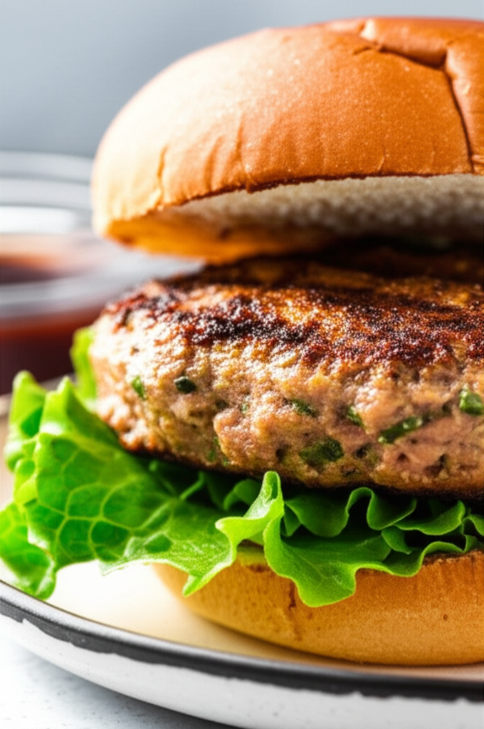 Asian Spiced Turkey Burgers image