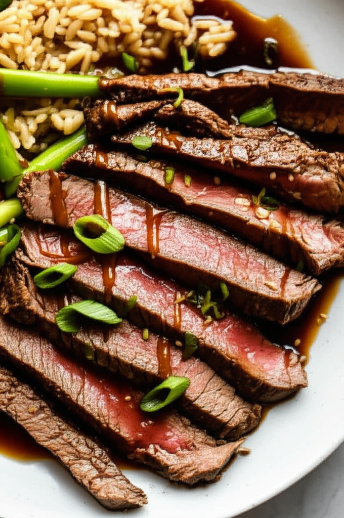 Asian Steak Dinner Low Carb image