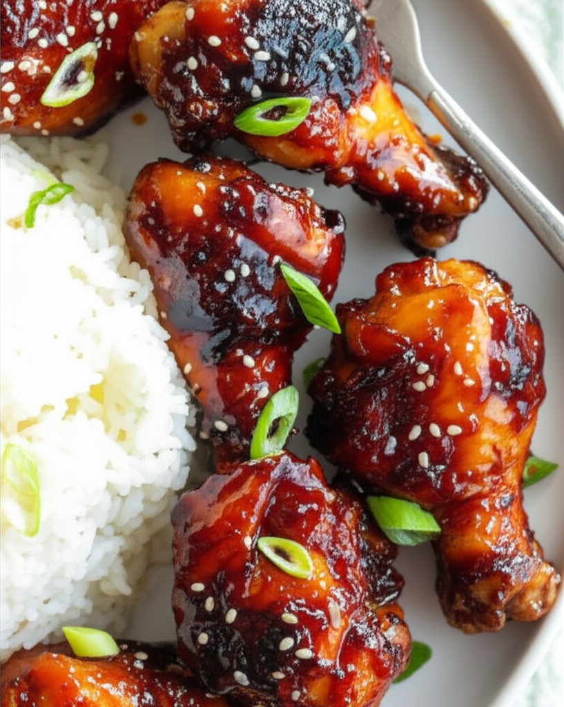 Asian Sticky Chicken Drumettes image