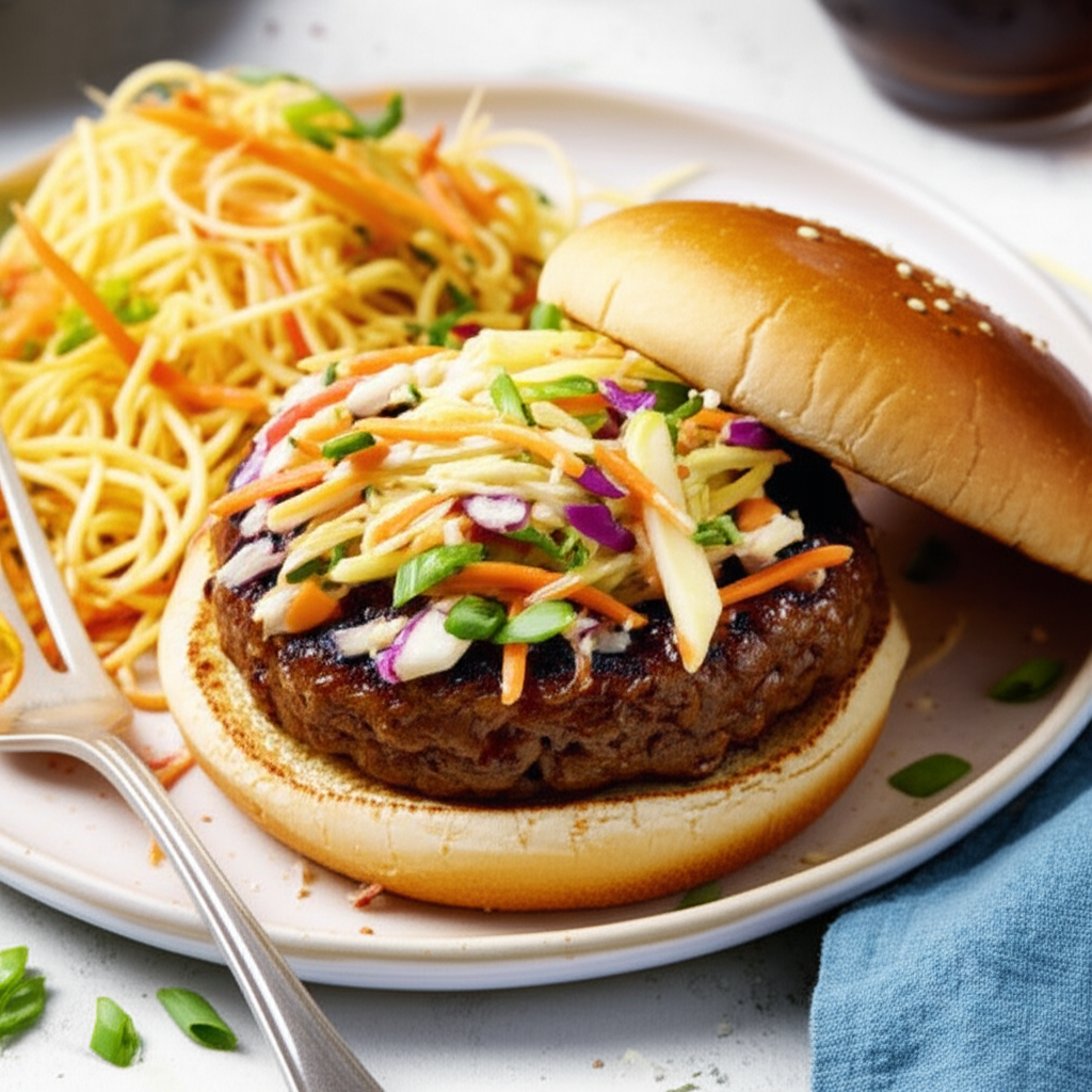 Asian Style Burger Bash image