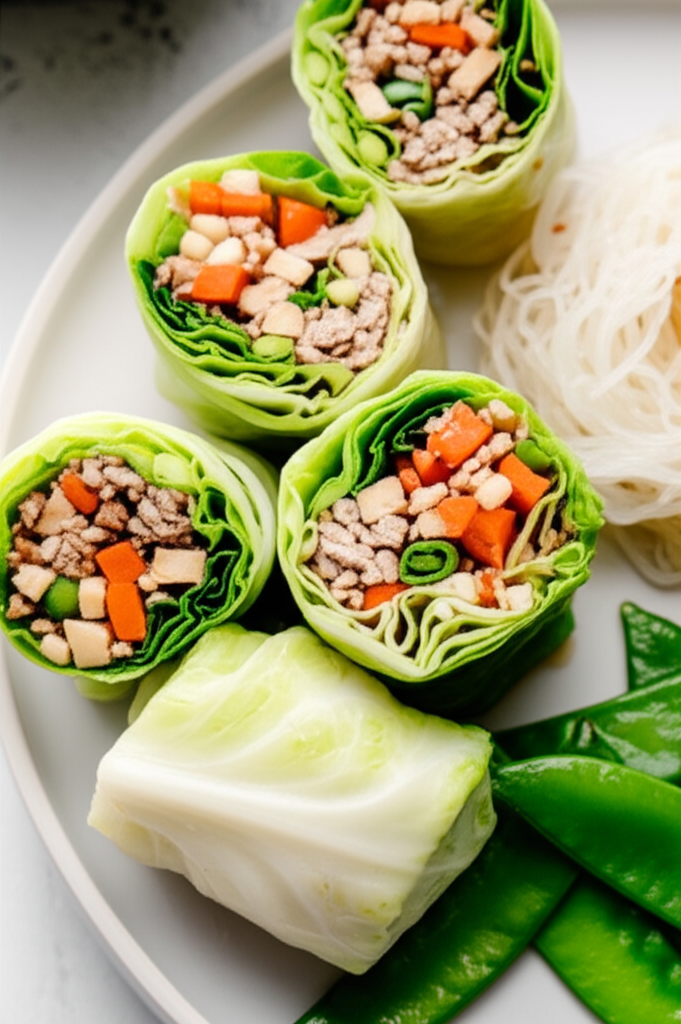 Asian Style Cabbage Rolls image