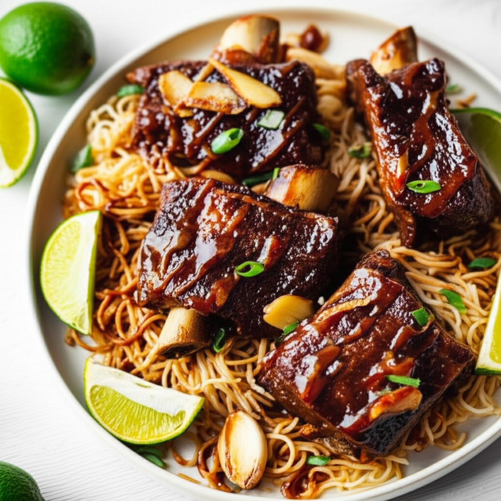 Asian Style Short Ribs Crockpot image