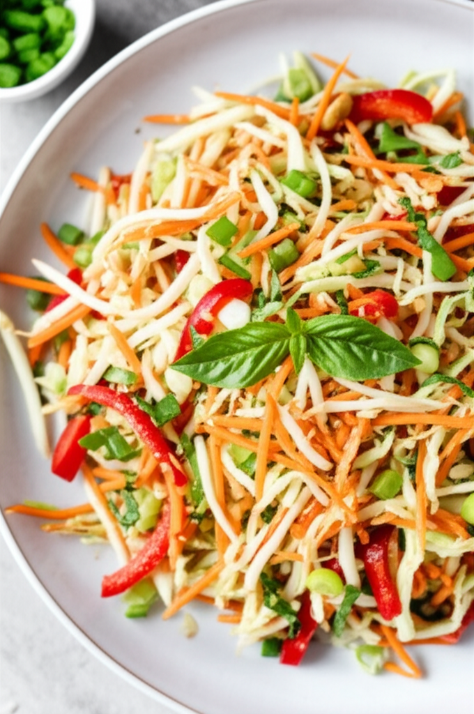 Asian Style Vegetable Slaw image