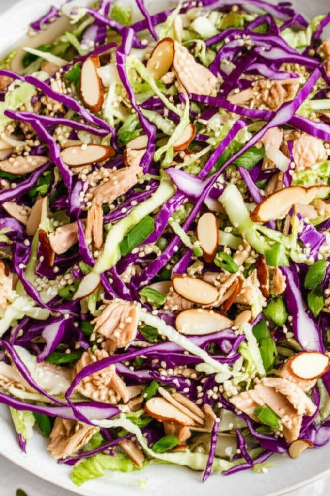 Asian Tuna And Cabbage Salad image